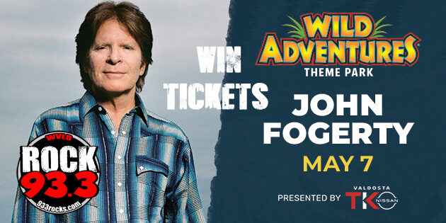 Win Wild Adventures tickets to see John Fogerty