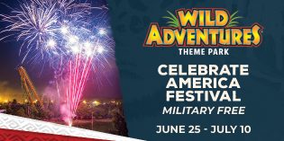 Celebrate America at Wild Adventures